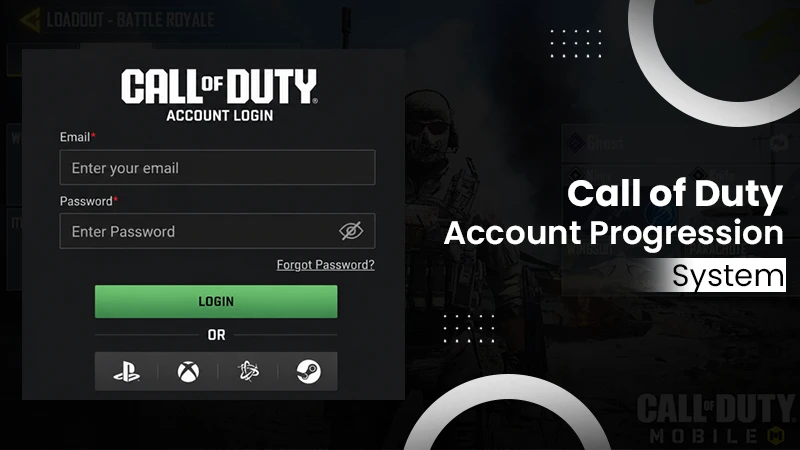 call of duty account progression system