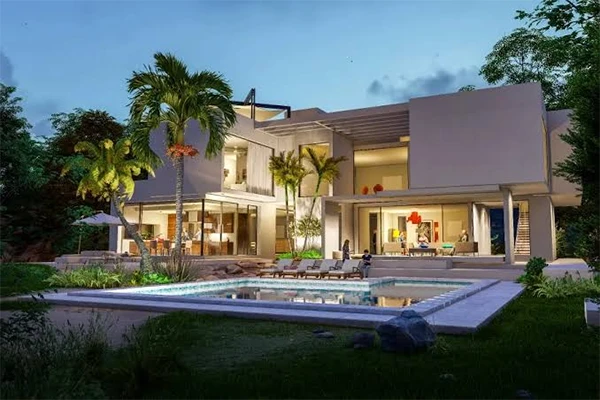 Independent villa