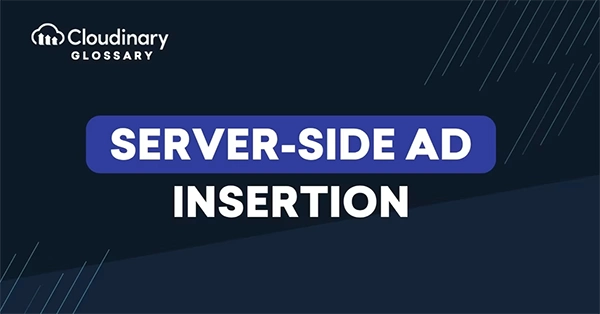 Alt text: Server-side Ad insertion