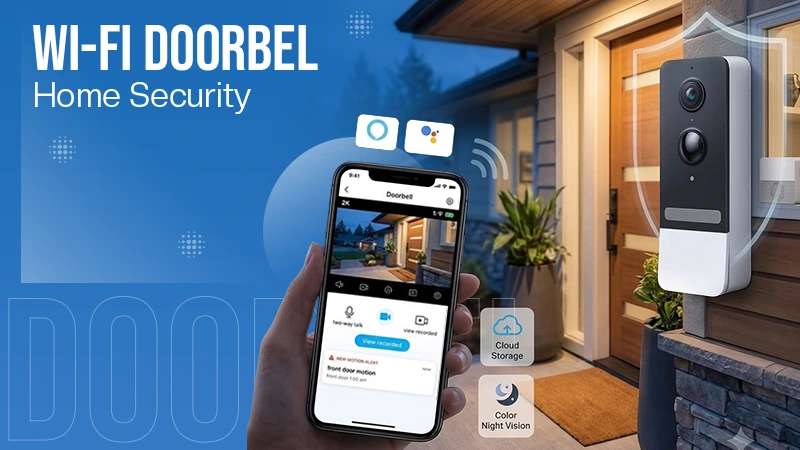 Wi-Fi Doorbell Home Security