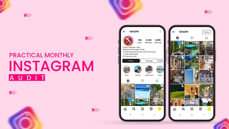 practical monthly instagram audit review