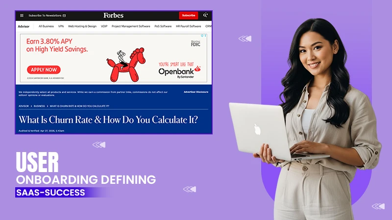 user onboarding defining saas success