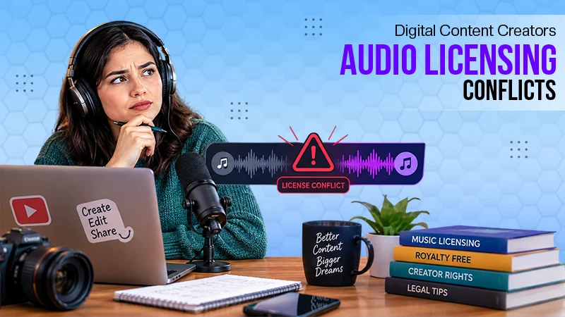 Practical Methods to Resolve Audio Licensing Conflicts for Independent Digital Content Creators