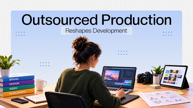 How Outsourced Creative Production Is Reshaping Digital Product Development