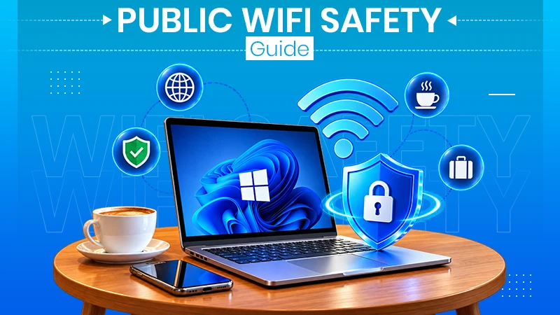 How to Safely Use Public WiFi on a Windows Laptop