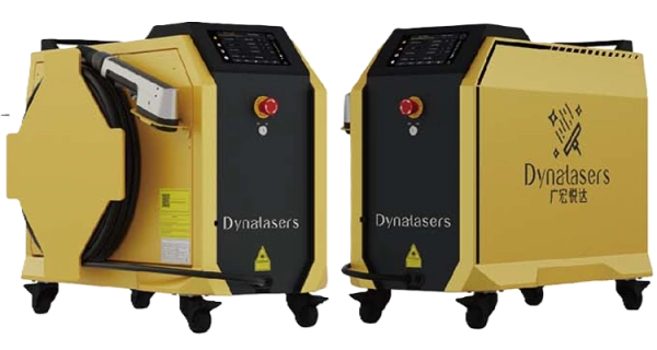 Dynalasers M75 for Heavy Rust Removal