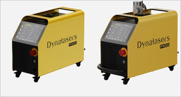 Dynalasers P300 for Controlled Rust Cleaning