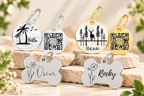 QR Code Dog Tags