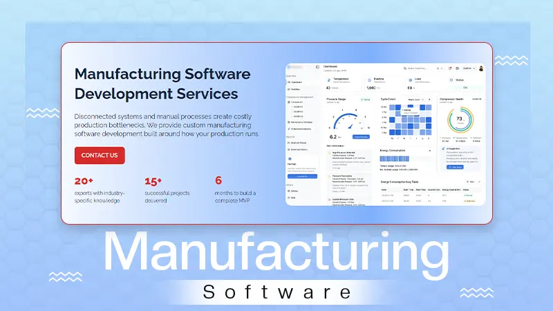 How Custom Manufacturing Software Automates Order and Production Workflows