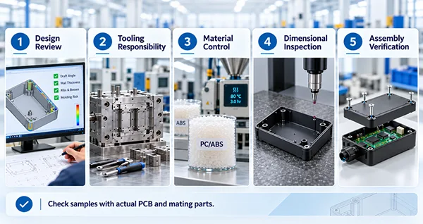 How to Evaluate Custom Plastic Components Manufacturer