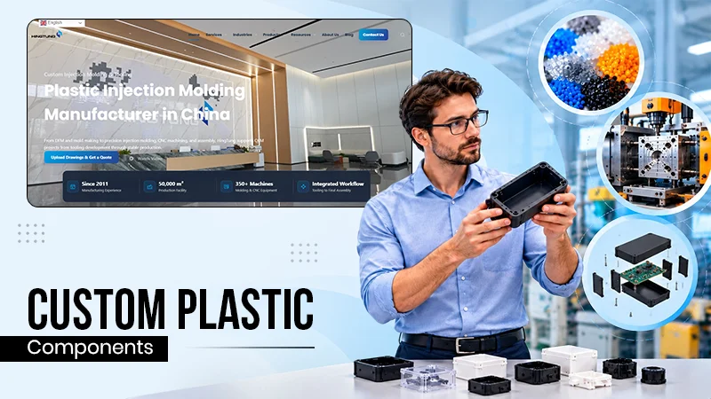 Custom Plastic Components for Electronics: Materials, Manufacturing, and OEM Design