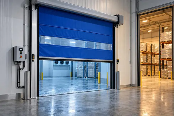high-speed door improve efficiency climate control