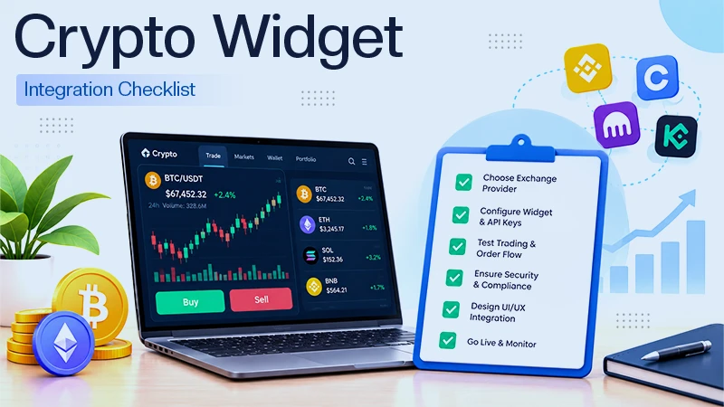 Crypto Exchange Widget Integration Checklist for Product Teams
