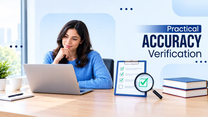 ClarityCheck Reviews: A Small Accuracy Test Is More Useful Than a Big Accuracy Claim