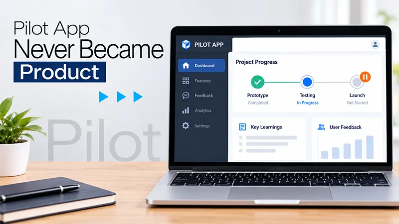 Why Your Pilot App Never Became a Product